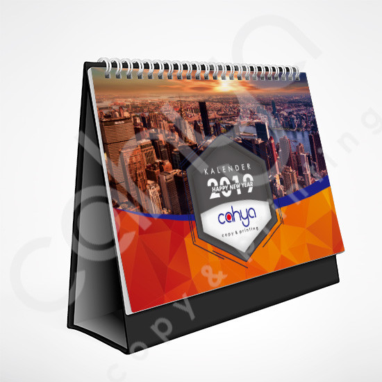 Cetak Kalender Meja 7 Lembar Ap 210 gsm