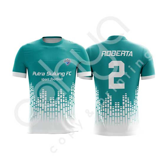 Jersey Sepak Bola Full Print kode A