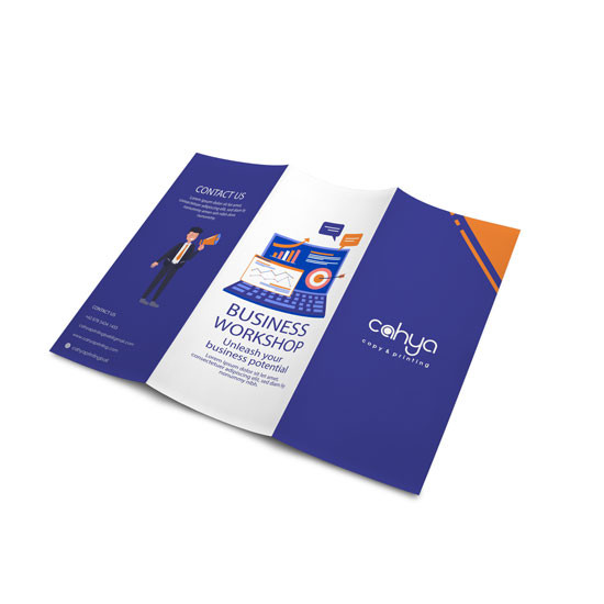 Cetak Brosur A4 Lipat 3 