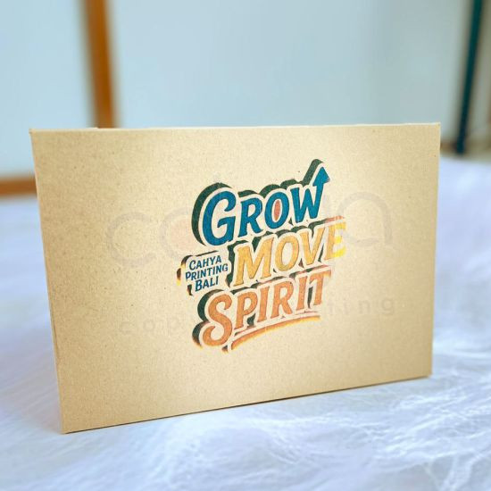 Packaging Box Kue/Makanan Craft + Print ( 12,5cm x 9cm x 6cm )