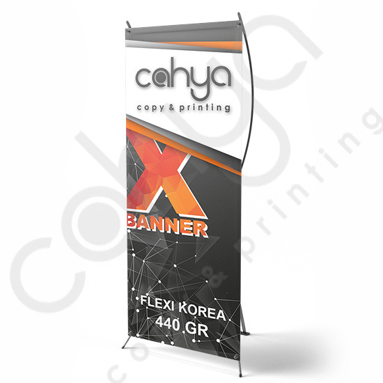 X Banner Flexi Korea 160 cm x 60 cm