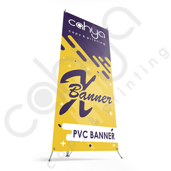 X Banner PVC Banner 160 cm x 60 cm