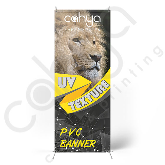 X Banner PVC Banner 180 cm x 80 cm Texture