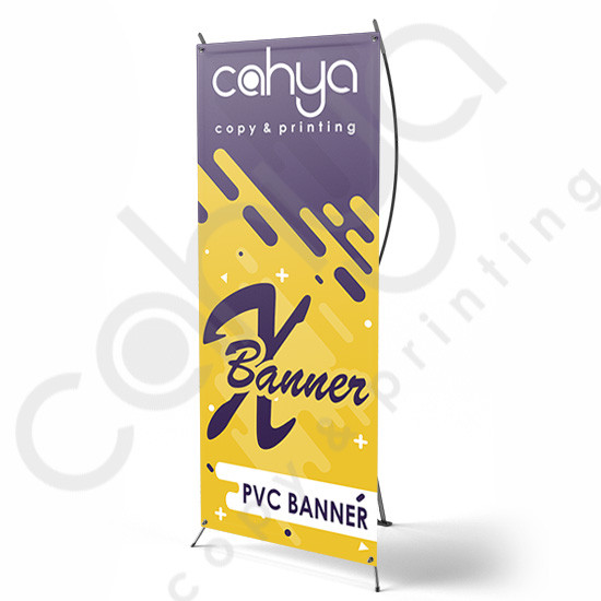 X Banner PVC Banner 160 cm x 60 cm