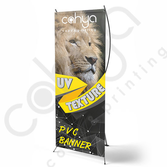 X Banner PVC Banner 180 cm x 80 cm Texture