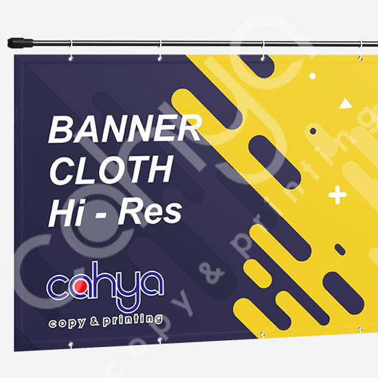 Cetak Banner Cloth Hi Res