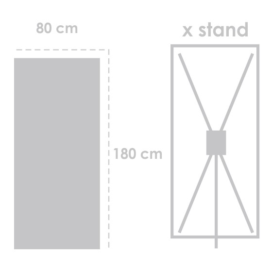 X Banner Albatros 180 cm x 80 cm