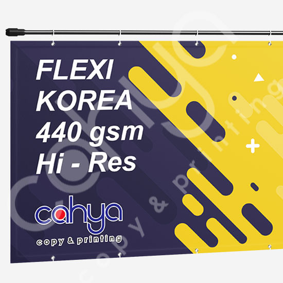 Cetak Flexi Korea 440 gsm Hi Res