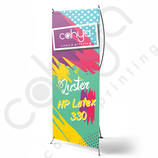 X Banner Luster 160 cm x 60 cm HP Latex 330