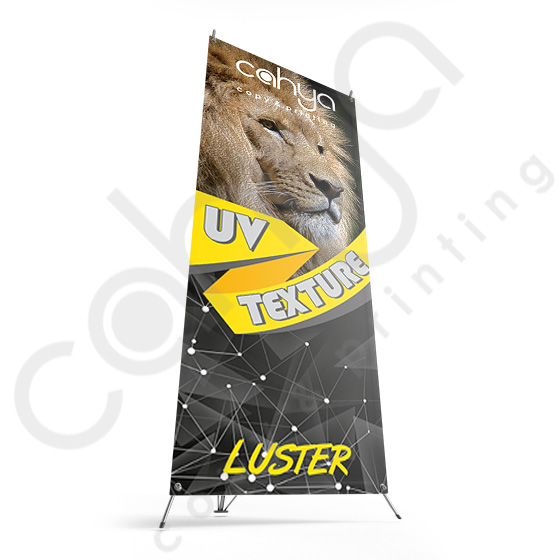 X Banner Luster 160 cm x 60 cm Texture