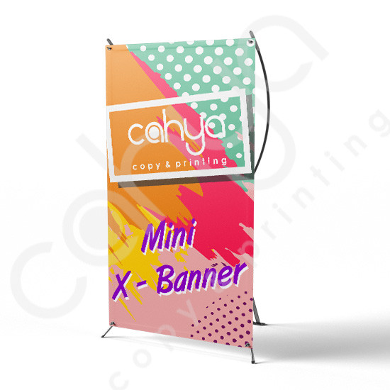 Mini X Banner 25 cm x 40 cm