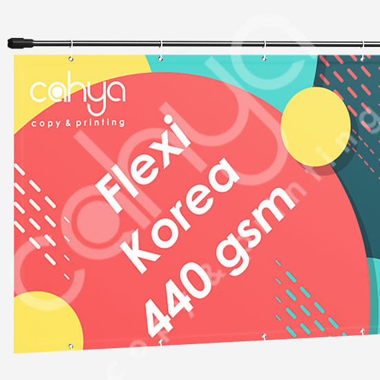 Cetak Flexi Korea 440 gsm